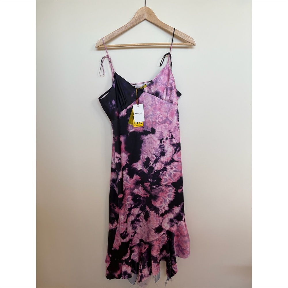 Marques Almeida Tie-Dye Slip Dress